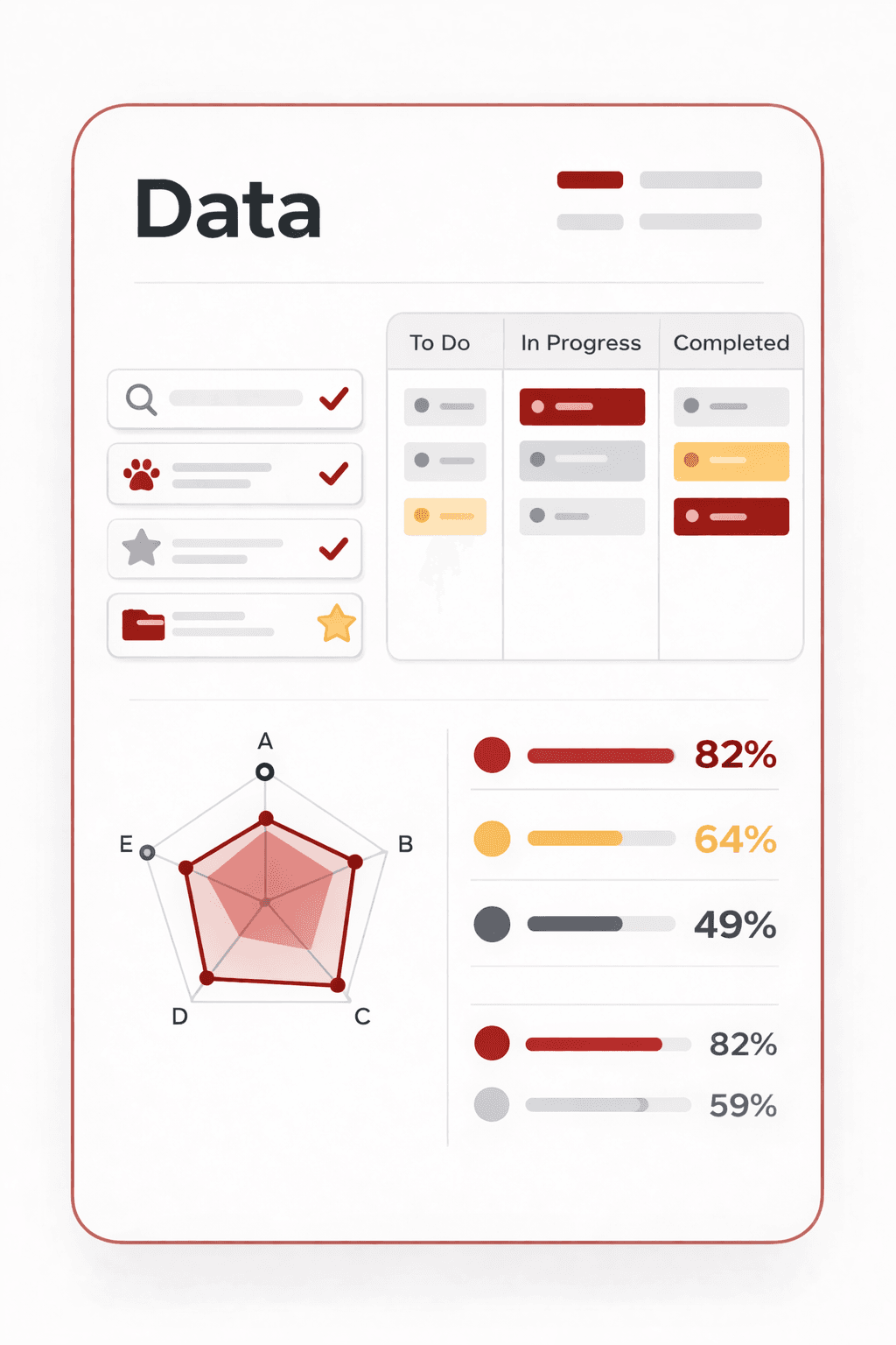Shelter Sense enrichment and care data card